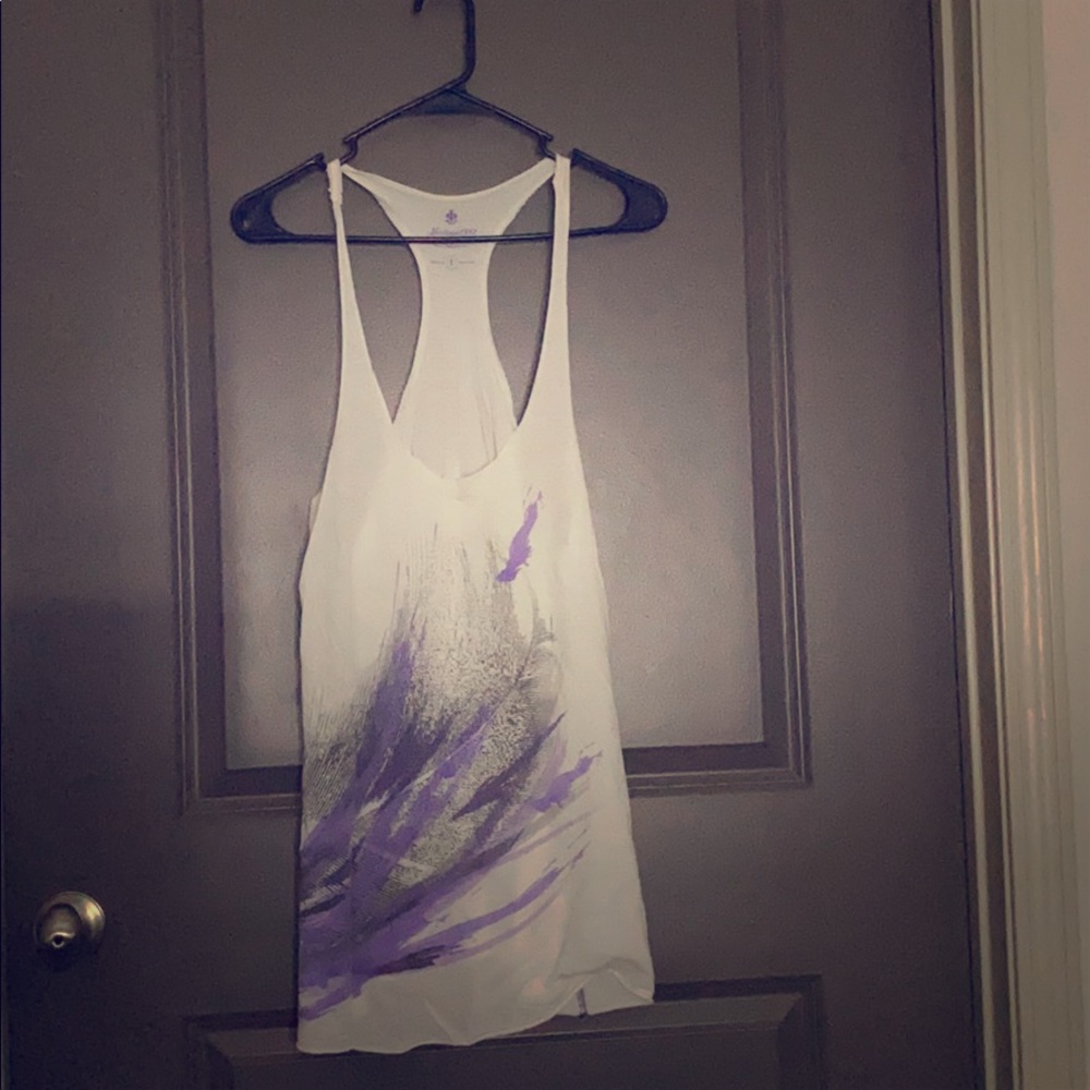 Purple Art Tank Top